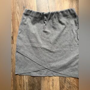 SO Gray Mini Skirt